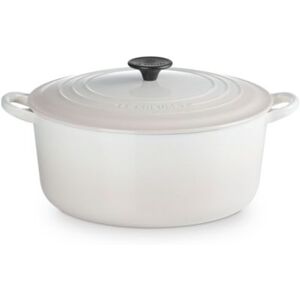 Cocotte ronde LE CREUSET 28CM MERINGUE