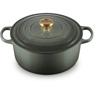 Cocotte ronde LE CREUSET 28CM THYM BOUTO