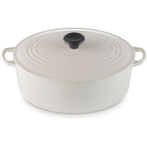 Cocotte ovale LE CREUSET 31 cm - Crème