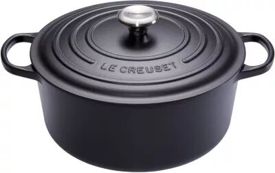 Le Creuset Cocotte ronde LE CREUSET SIGNATURE Noire