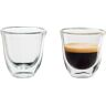 tasses café DELONGHI espresso lot 2 x60m