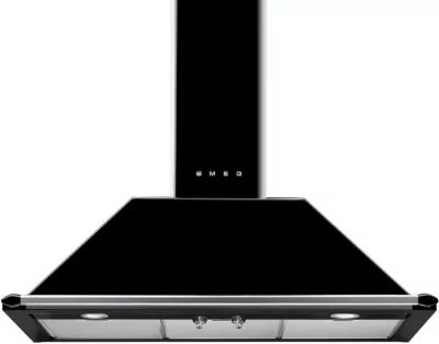 Smeg Hotte SMEG KT90BLE noire pr BU93