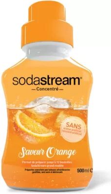 Notice d'utilisation, manuel d'utilisation et mode d'emploi SODASTREAM Concentre SODASTREAM ORANGE 500ml   