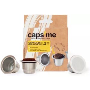 CAPS ME ACCESSOIRE CAPS ME 3 capsules réutilisab