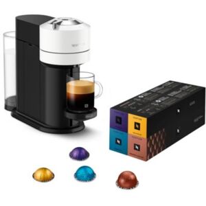 DELONGHI NESPRESSO Nespresso Vertuo Next Blanc ENV120.W + 5