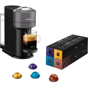 DELONGHI NESPRESSO Nespresso Vertuo Next Gris ENV120.GY + 5