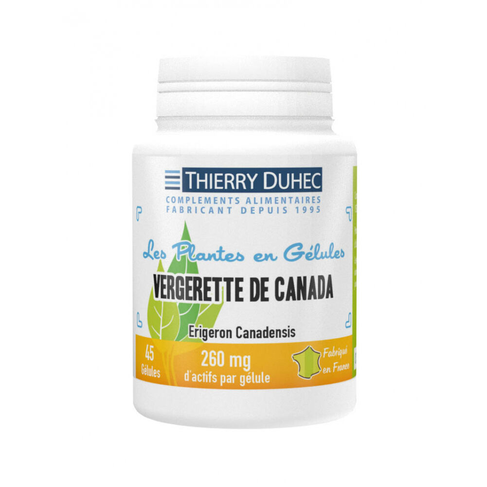 Thierry Duhec Vergerette du Canada 260 mg : Conditionnement - 45 gélules