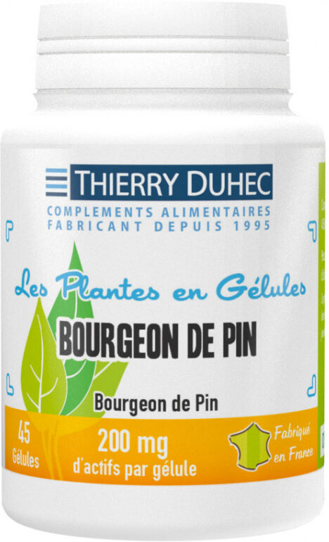 Thierry Duhec Bourgeon pin  : Conditionnement - 45 gélules