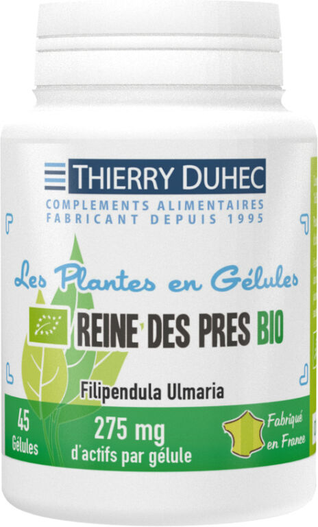 Thierry Duhec Reine des prés BIO 275 mg : Conditionnement - 180 gélules