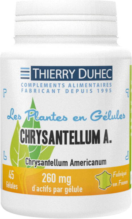 Thierry Duhec Chrysantellum A. 260 mg : Conditionnement - 180 gélules