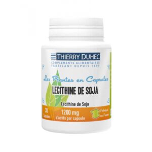 Thierry Duhec Lecithine de soja 1200 mg : Conditionnement - 90 capsules