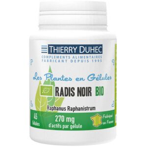 Thierry Duhec Radis Noir BIO 270 mg : Conditionnement - 180 gelules