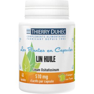 Thierry Duhec Lin huile 510 mg : Conditionnement - 45 capsules