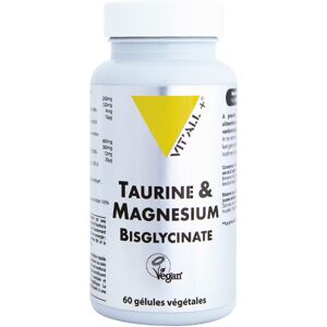 Taurine & Magnesium Vitall+ : Conditionnement - 60 gelules vegetales