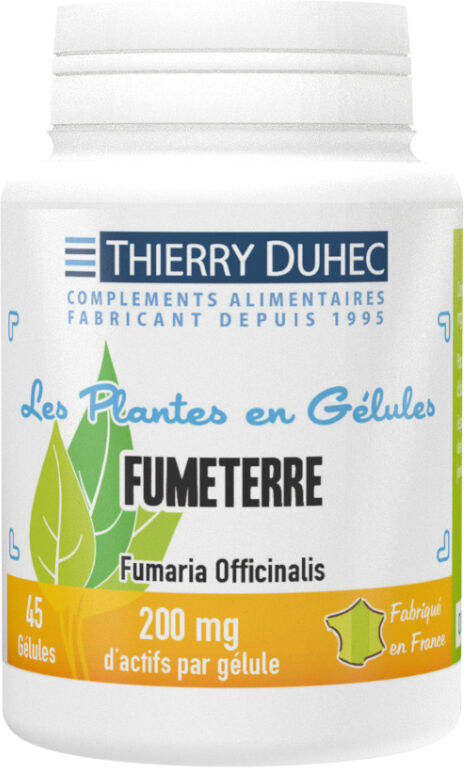 Thierry Duhec Fumeterre  : Conditionnement - 180 gélules