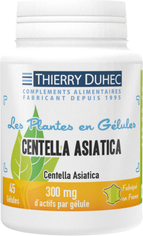 Thierry Duhec Centella Asiatica  : Conditionnement - 180 gélules