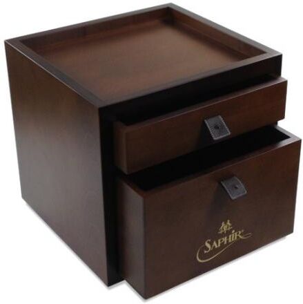 SAPHIR MEDAILLE D'OR Coffret Tiroir Médaille d'Or Acajou