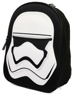 Disney Sac à dos 3D Star Wars Stormtrooper Noir Blanc Disney Sac à dos 3D Star Wars Stormtrooper Noir Blanc