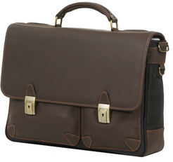 Texier Serviette ordinateur Texier Kronos 15 pouces Vison marron Texier Serviette ordinateur Texier Kronos 15 pouces Vison marron