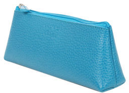 Laurige Trousse triangle Laurige La vie est belle Bleu turquoise Laurige Trousse triangle Laurige La vie est belle Bleu turquoise