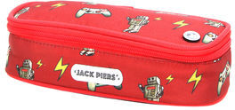 Jack Piers Trousse Jack Piers Pencil Case Retrobots rouge Jack Piers Trousse Jack Piers Pencil Case Retrobots rouge