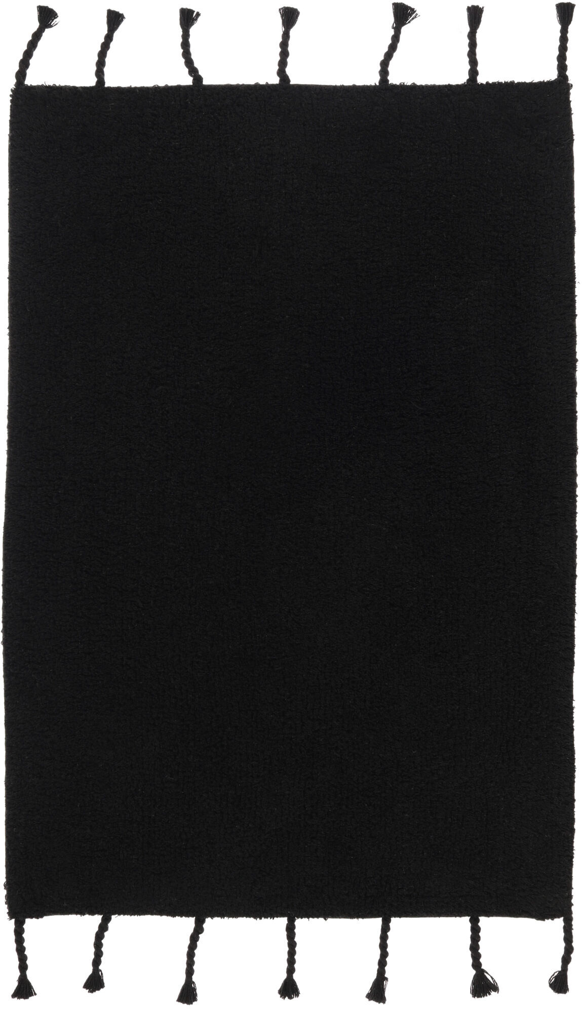 RugVista Zale tapis de bain - Noir 60x90