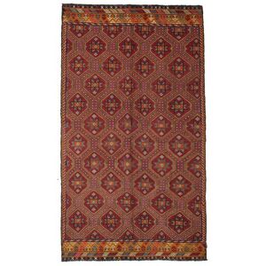 Noue a la main. Origine: Turkey Tisse À La Main Kilim Vintage Turquie Tapis 172X301 Vintage Tapis De Laine Marron/Rouge Tapis