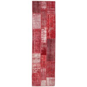 RugVista 81X300 Tapis De Couloir Fait Main Moderne Laine Rouge/Rouge Fonce