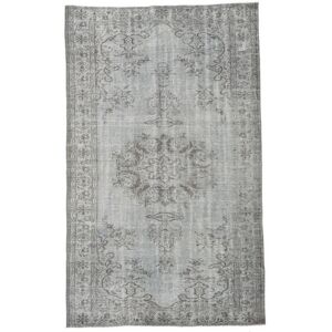 Noue a la main. Origine: Turkey Tapis Fait Main Colored Vintage Tapis 164X267 Gris/Gris Clair (Laine, Turquie)