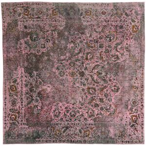 Noue a la main. Origine: Persia / Iran Tapis Persan Vintage Heritage Tapis 279X285 Carre Rouge/Marron Grand (Laine, Perse/Iran)