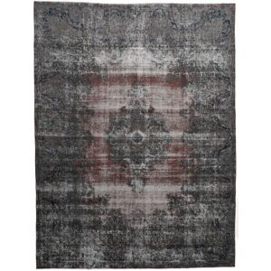 Noue a la main. Origine: Persia / Iran Tapis Fait Main Vintage Heritage 301X397 Gris/Gris Fonce Grand (Laine, Perse/Iran)