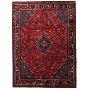 Noue a la main. Origine: Persia / Iran Tapis D'orient Joshaghan 293X398 Rouge Fonce/Rouge Grand (Laine, Perse/Iran)