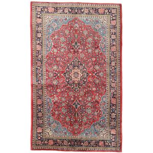 Noue a la main. Origine: Persia / Iran Tapis Fait Main Sarough 135X220 Rouge/Gris (Laine, Perse/Iran)