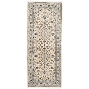 Noue a la main. Origine: Persia / Iran 83X204 Medaillon Petit Kashan Fine Tapis Laine,