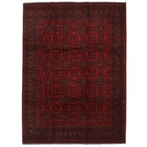 Noue a la main. Origine: Afghanistan 254X337 Tapis Afghan Khal Mohammadi D'orient Fait Main Noir/Rouge Fonce Grand (Laine, Afghanistan)