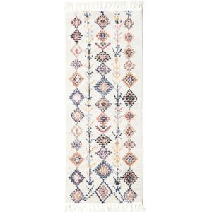 RugVista 80X200 Tapis Couloir Blanc/Creme/Beige