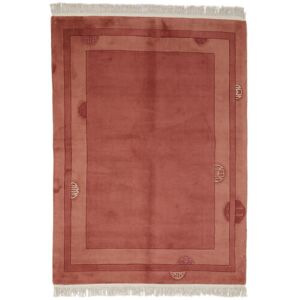 Noue a la main. Origine: China Tapis D'orient Chinois 90 Line 170X230 Rouge Fonce/Rouge (Laine, Chine)