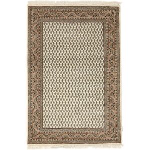 Noue a la main. Origine: India 120X180 Tapis D'orient Mir Indo Marron/Orange (Laine, Inde)