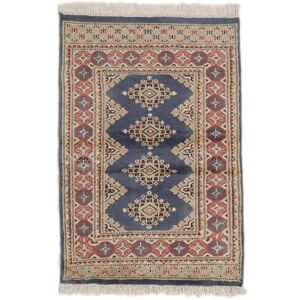 Noue a la main. Origine: Pakistan 78X115 Tapis D'orient Pakistan Boukhara 2Ply Tapis Rouge Fonce/Orange (Laine, Pakistan)