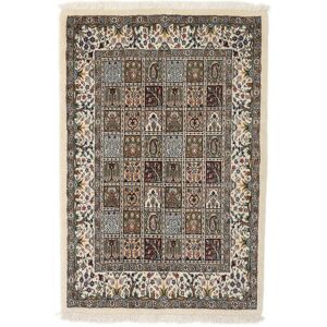 Noue a la main. Origine: Persia / Iran 82X120 Tapis Moud D'orient Fait Main Marron/Beige (Perse/Iran)