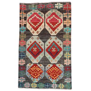 Noue a la main. Origine: Afghanistan 115X188 Tapis Shaggy Petit Moroccan Berber - Afghanistan Laine,