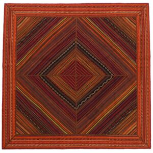 Noue a la main. Origine: Persia / Iran 208X212 Kilim Patchwork Tapis Laine,