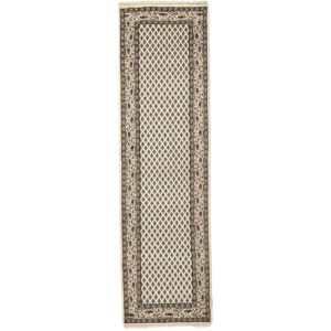 Noue a la main. Origine: India 73X267 Tapis Mir Indo Tapis D'orient Tapis De Couloir Marron/Beige (Laine, Inde)