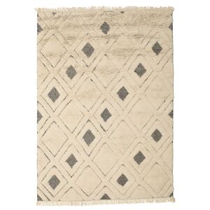 RugVista Yoko Tapis - Beige creme / Noir 160x230