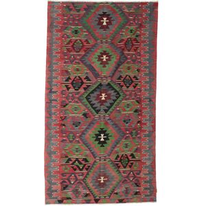 Noue a la main. Origine: Turkey Kilim Vintage Turquie Tapis 177x323