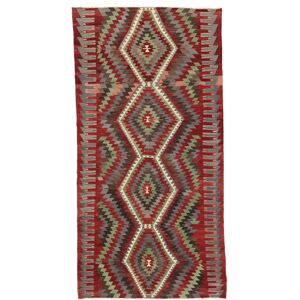 Noue a la main. Origine: Turkey Kilim Vintage Turquie Tapis 176x353