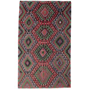 Noue a la main. Origine: Turkey Kilim Vintage Turquie Tapis 193x322