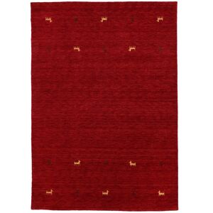 RugVista Gabbeh loom Two Lines Tapis - Rouge 190x290