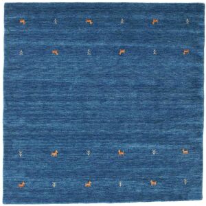 RugVista Gabbeh loom Two Lines Tapis - Bleu 200x200