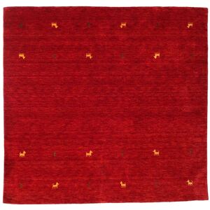 RugVista Gabbeh loom Two Lines Tapis - Rouge 200x200